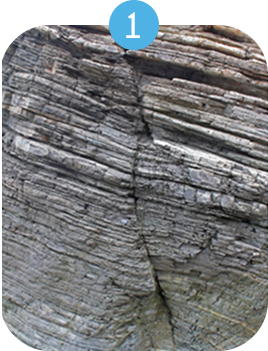 Historia geológica de Las Catedrales