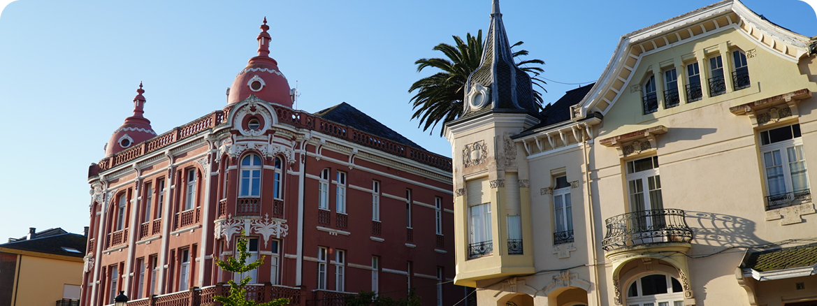 casas indianas en Ribadeo y alrededores