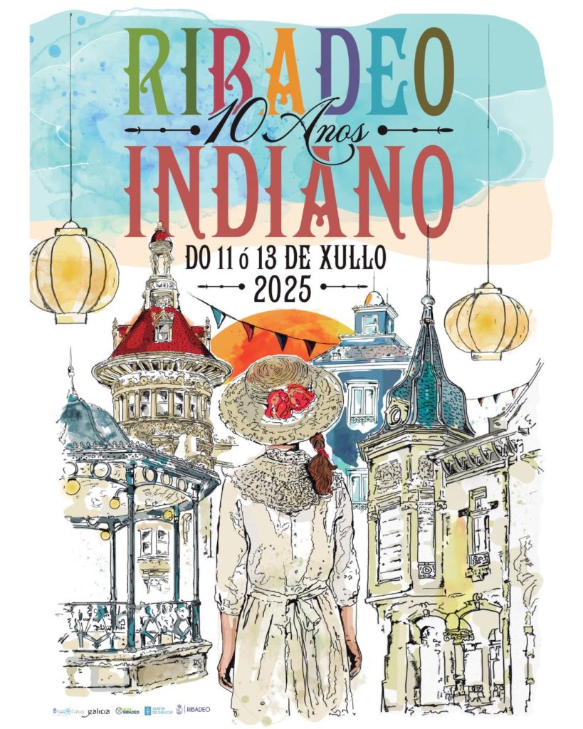 Cartel Ribadeo Indiano 2025